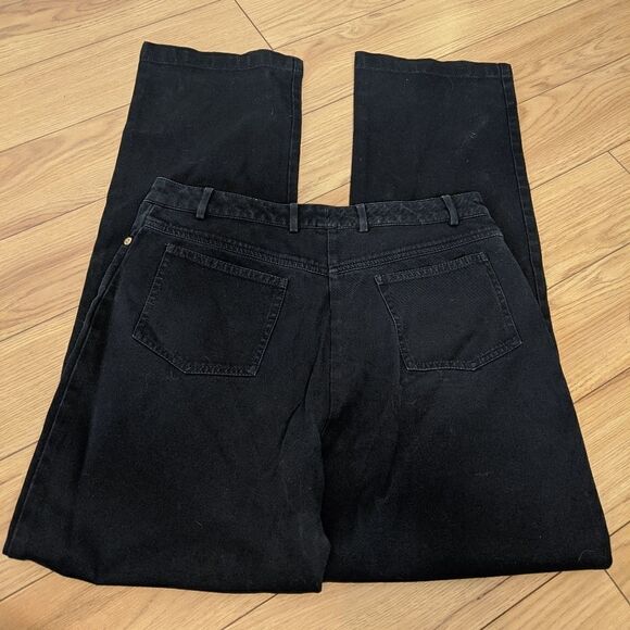 ST John black high waisted denim jeans - Picture 2 of 8